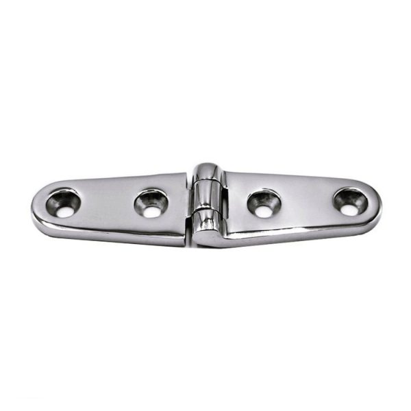 Mirror Polish Strap Hinges Stainless Steel Casting 102*25mm