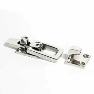 Stainless Steel Boat Locker Anti-Rattle Latch with Faster Clamp