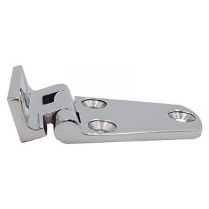 Mirror Polished Stainless Steel Curved Plate Hinge