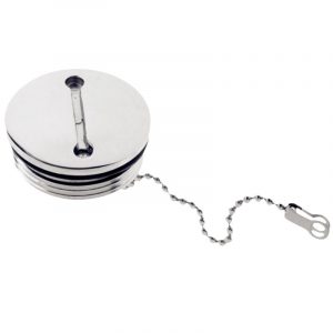 Marine Accessory Gas Fill Part Cap and Chain for Boat Replacement